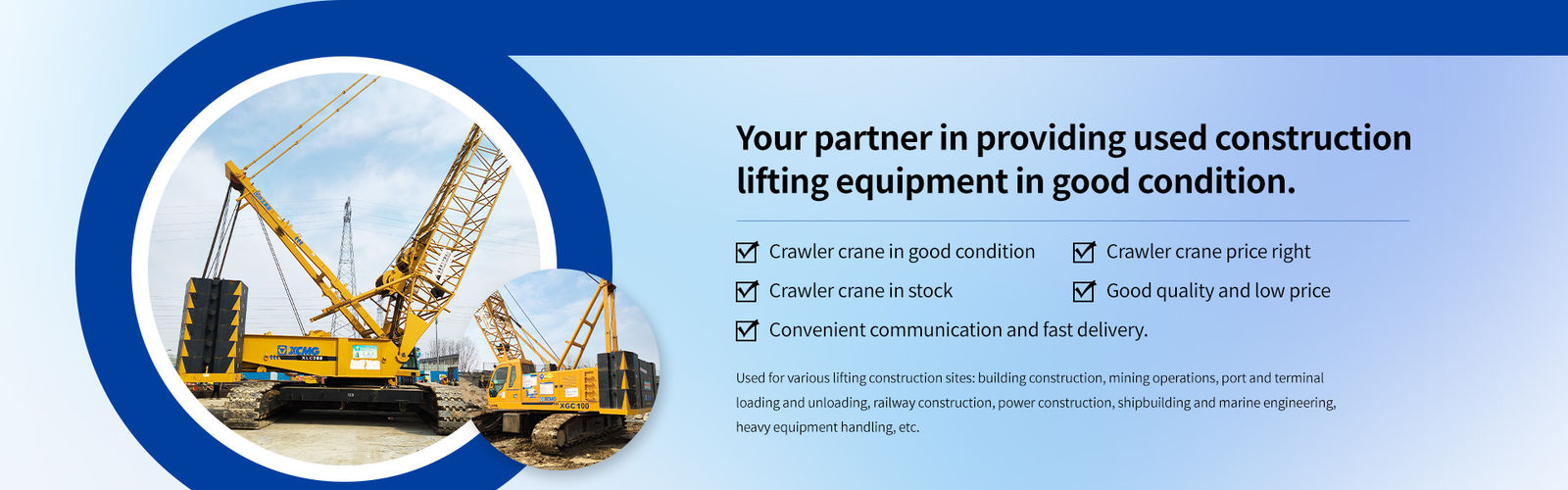 Hydraulic Crawler Crane