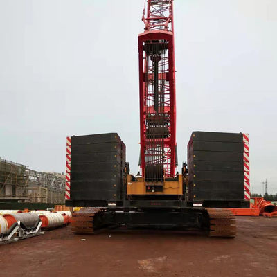 62m + 42m Jib fixe 320tonnes grue rampante Améliorer l'efficacité de la construction