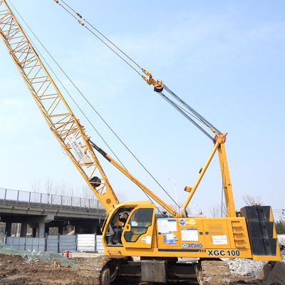 Otomasyon teknolojisi ile 100T ikinci el sürünen vinçler Kullanılmış vinç ekipmanları