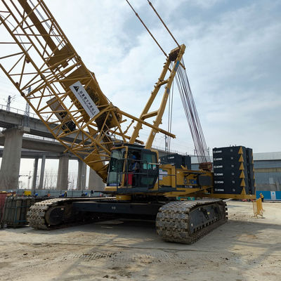 Bina İnşaat Mobil vinçler 260 ton Kullanılmış sürünen vinçler Hidrolik