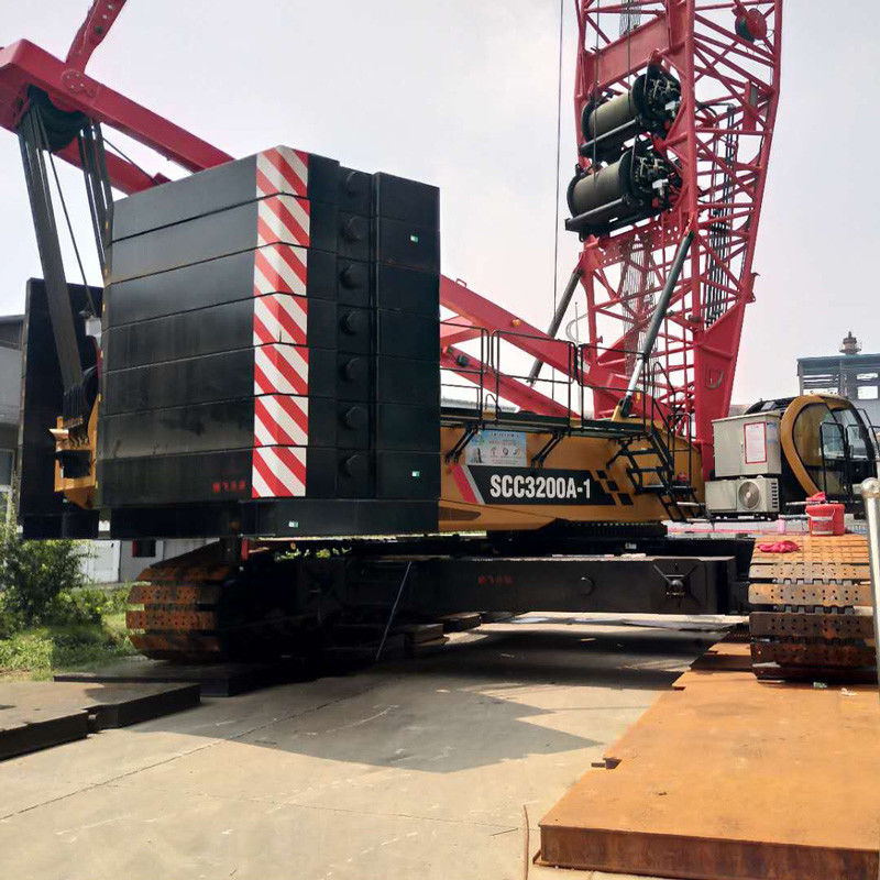 Crane hydraulique d'occasion 320T / vitesse de déplacement 1,2 Km/h Crane Sany