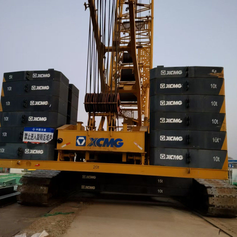 Crane à rampe utilisée de 350 tonnes Xcmg Capacité de levage sûre et facile 1,5 km/h