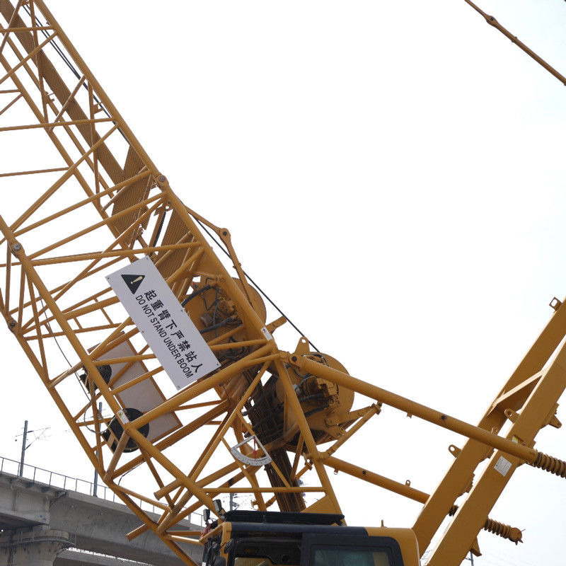 İyi bakımlı ikinci el Xcmg Crawler Crane 260 T Sarı 1.0km/h Tepki Hızı