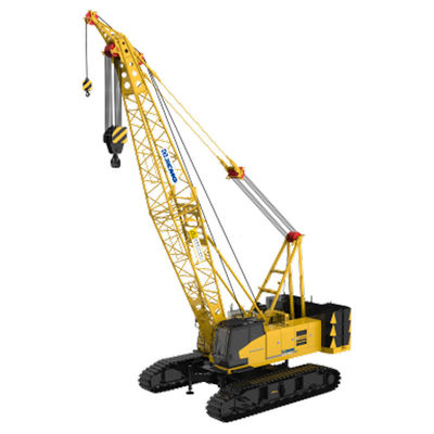 Second Hand 100T Crawler Crane Boom 52 M +Fixed Jib 19 M used crawler cranes