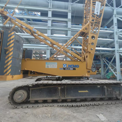 Kecepatan Angkat 130m/Min 200 Ton Xcmg Crawler Crane Untuk Proyek Konstruksi Tugas Berat