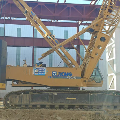 XCMG 200T, grue mobile à rampe utilisée avec rampe 17,1m - 91,4m