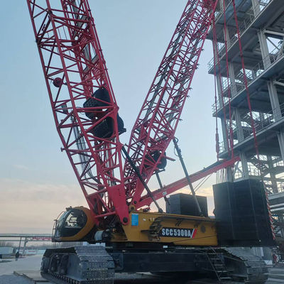 Good Mobility And Flexibility Used 400T Crawler Crane 36~84m Lattice Boom Crawler Crane For Sale