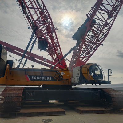 Une grue à rampe de 400 tonnes à louer avec une bonne capacité de charge et une bonne stabilité ACC4000A 1,5 km/h