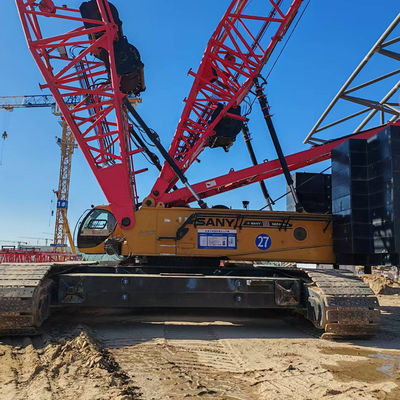 Nieuwe generatie hydraulische kruiperkraan Energiebesparende 400 ton kruiperkraan