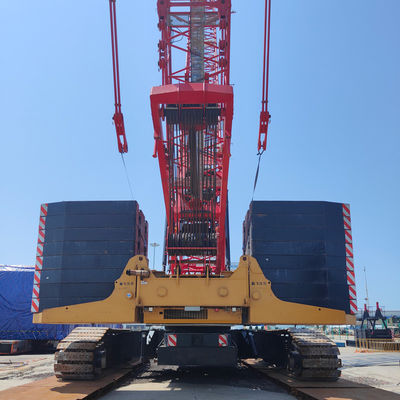 Well Maintained Second Hand Mobile Crawler Crane 500T Crane With Boom 84m