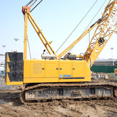 150T Crawler Crane XCMG 298 KW Engine Power  790.8t.M Lattice Friction Crane
