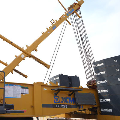Karmaşık arazilerde inşaatı tamamlamak için kullanılan XLC260 1430t.m.